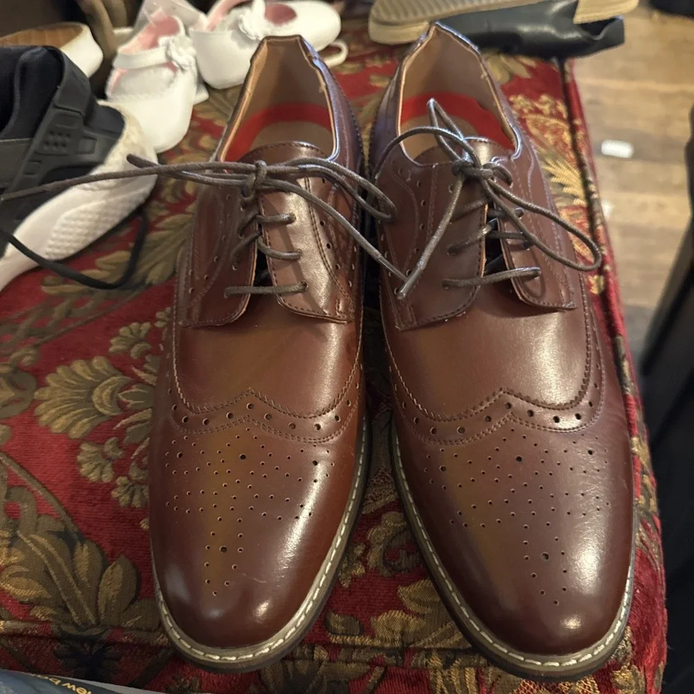 Mens Bruno Marc Prince-09 Lace Up Oxford Dress Shoes Sz 11